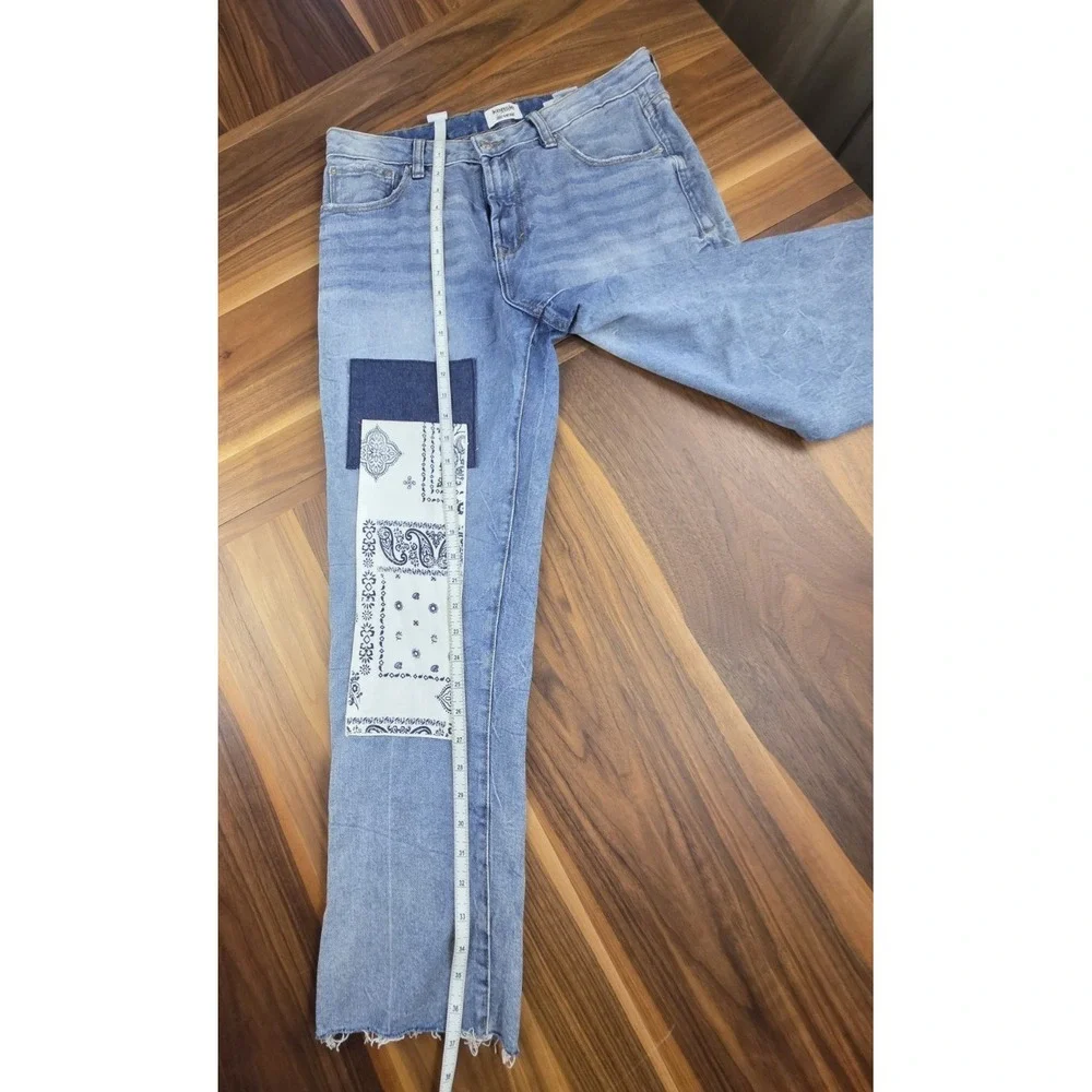 Kensie Distressed True Vintage The Slim Jeans Women's Size 8/29 Blue Denim (108)